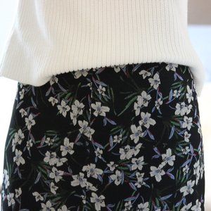 Floaty, floral maxi skirt